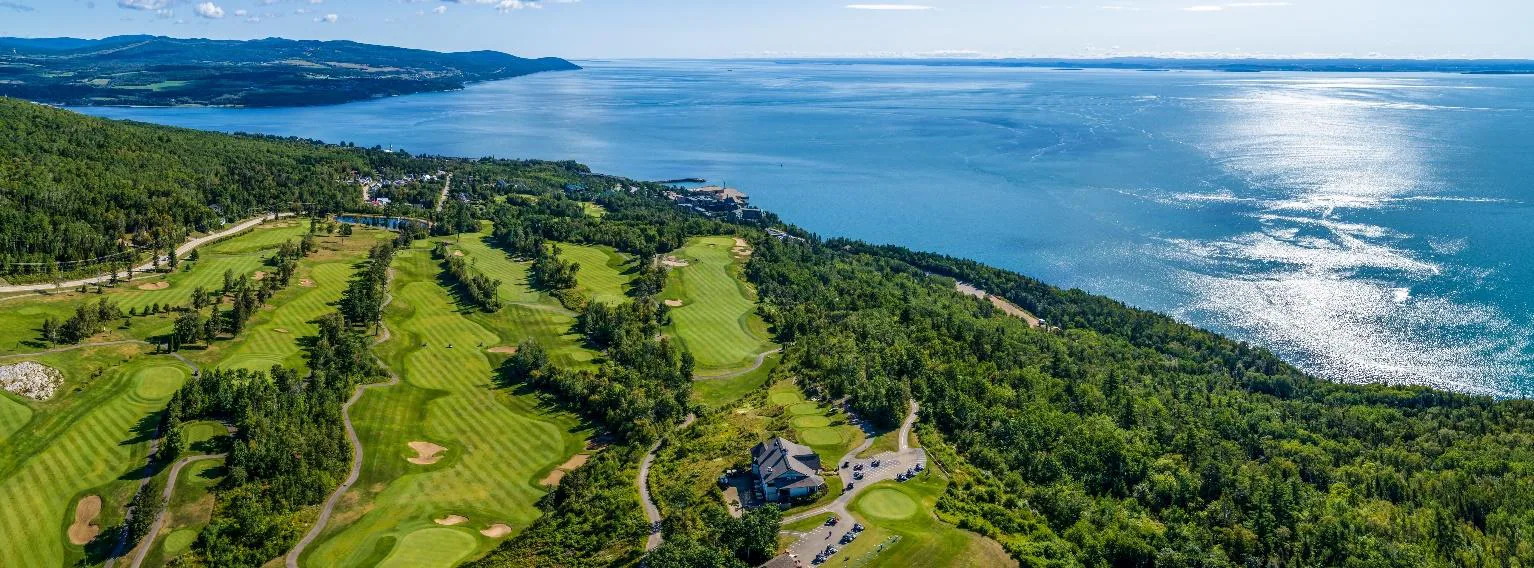 Le terrain de golf du Manoir Richelieu